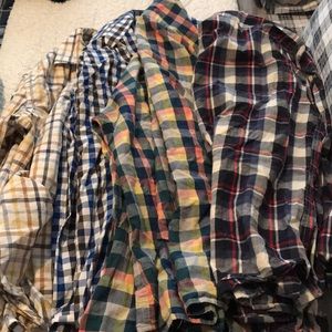 Large and XL long sleeved dress shirts